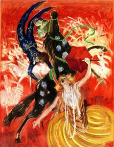 The circus - composition by Leonetto Cappiello (1875-1942) 1923 da Leonetto Cappiello
