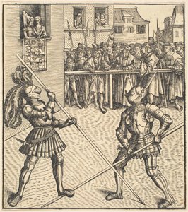 Torneo in occasione della festa del matrimonio da Leonhard Beck