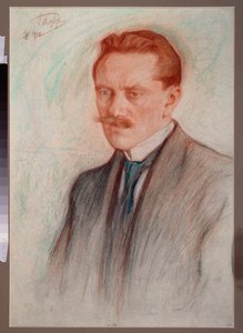 Ritratto del poeta Jurgis Baltrusaitis