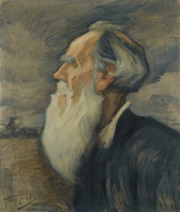 Ritratto di Lev Tolstoj da Leonid Osipovic Pasternak