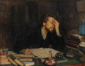 I tormenti del lavoro creativo da Leonid Osipovic Pasternak