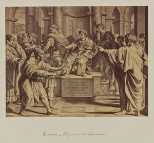 Cartone animato - Lo stregone Elyamus da Leonida Caldesi
