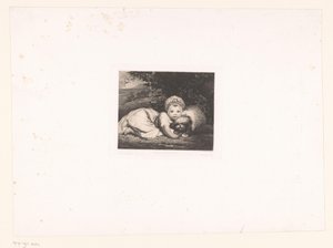Principessa Sophia Matilda di Gloucester con il suo cagnolino