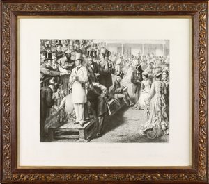 La Strada della Rovina: Ascot (incisione)