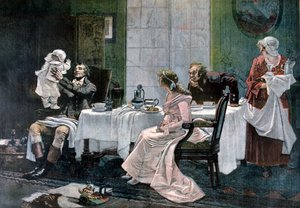 Il pranzo di Camille Desmoulins, 1892