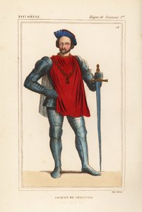 Jacques de Chabannes, signore de la Palice, ufficiale militare francese da Leopold Massard