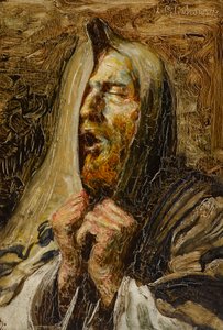 Ascolta o Israele (olio su tavola)