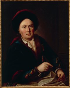 Ritratto di Ludwig van Beethoven, Kapellmeister (1712-73), nonno del compositore Ludwig Beethoven da Leopold Radoux