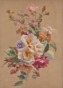 Rose e nontiscordardime da Leopold von Stoll