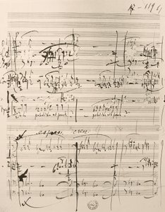 Partitura musicale per 
