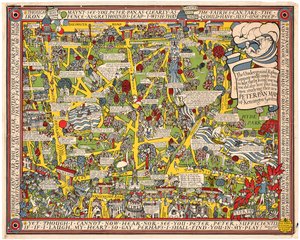 Mappa di Peter Pan di South Kensington