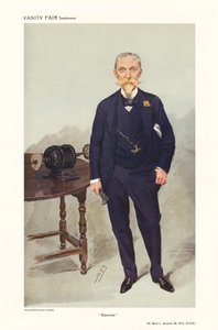 Sir David Lionel Goldsmid-Stern-Salomons - ritratto in piedi