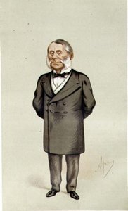 Sir Edward Watkin, caricatura 