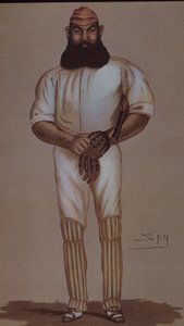 Eroe del cricket W.G. Grace, caricatura per Vanity Fair da Leslie Matthew Ward