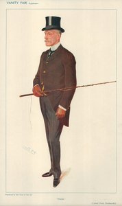 Colonnello Frank Shuttleworth, Charlie, 10 febbraio 1909, caricatura di Vanity Fair da Leslie Matthew Ward