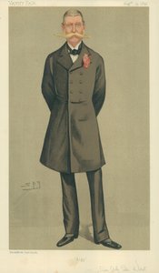 Colonnello William Cornwallis West, Algy, 13 agosto 1892, caricatura di Vanity Fair da Leslie Matthew Ward