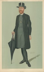 Edward Talbot, il vescovo di Rochester, Rochester, 21 aprile 1904, caricatura di Vanity Fair da Leslie Matthew Ward