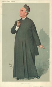 Padre Bernard Vaughan, un moderno Savonarola, 30 gennaio 1907, caricatura di Vanity Fair da Leslie Matthew Ward