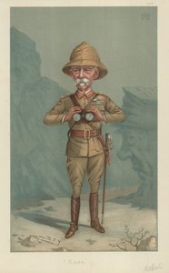 Il maresciallo di campo Lord Roberts, Bobs, 21 giugno 1900, caricatura di Vanity Fair da Leslie Matthew Ward