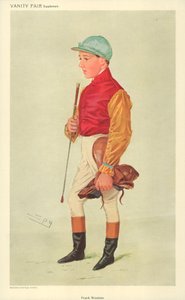 Frank Wooton, 8 settembre 1909, caricatura di Vanity Fair da Leslie Matthew Ward