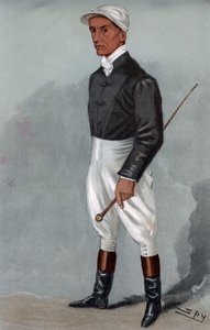 Fred Rickaby, fantino inglese 1901 da Leslie Matthew Ward