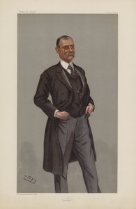 Frederick Treves, Freddie, 19 luglio 1900, cartone di Vanity Fair (cromolitografia) da Leslie Matthew Ward