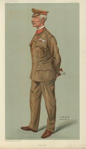 Generale Sir George Stuart White, Ladysmith, 14 giugno 1900, caricatura di Vanity Fair da Leslie Matthew Ward