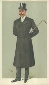 S.A.S. Il Duca di Teck, Frank, 17 luglio 1902, caricatura di Vanity Fair da Leslie Matthew Ward