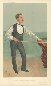 Harry W Stevenson, Potrebbe essere campione se ci fosse un campionato, 25 maggio 1905, cartone animato di Vanity Fair da Leslie Matthew Ward