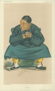 Sua Eccellenza Kuo Sun Tao, Cina, 16 giugno 1877, caricatura di Vanity Fair da Leslie Matthew Ward