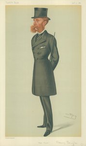 Lord Dorchester, The Turf, 24 marzo 1877, caricatura di Vanity Fair
