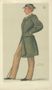 Lord Ribblesdale, Mufti, 11 giugno 1881, caricatura di Vanity Fair da Leslie Matthew Ward