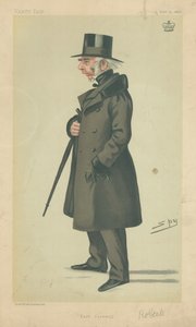 Lord Robartes, East Cornwall, 4 febbraio 1882, caricatura di Vanity Fair da Leslie Matthew Ward