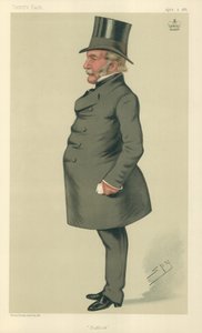 Lord Waveney, Suffolk, 2 aprile 1881, caricatura di Vanity Fair da Leslie Matthew Ward