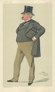Mr Arthur Loftus Tottenham, Lofty, 15 aprile 1882, caricatura di Vanity Fair da Leslie Matthew Ward