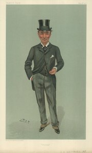 Mr Charles Algernon Whitmore, Chelsea, 16 maggio 1901, caricatura di Vanity Fair