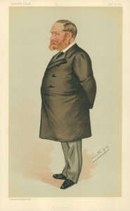 Mr Charles Henry Wilson, Un squatter, 24 gennaio 1885, caricatura di Vanity Fair da Leslie Matthew Ward