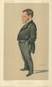Mr Charles Scotter, London and Southern Western Railway, 4 aprile 1891, caricatura di Vanity Fair da Leslie Matthew Ward