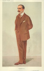 Mr Douglas Vickers, Brightside DV, 30 dicembre 1909, caricatura di Vanity Fair da Leslie Matthew Ward