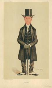 Mr E Sturge, un quacchero, 20 novembre 1886, caricatura di Vanity Fair da Leslie Matthew Ward