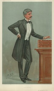 Mr George Wyndham, Dover e guerra, 20 settembre 1900, caricatura di Vanity Fair