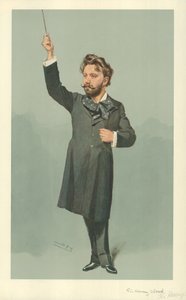 Mr Henry J Wood, 17 aprile 1907, caricatura di Vanity Fair