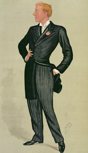 Mr Herbert Beerbohm Tree (1852-1917), una caricatura di 