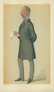 Mr John Tenniel, Punch, 26 ottobre 1878, caricatura di Vanity Fair da Leslie Matthew Ward