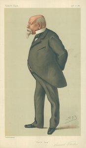 Mr Samuel Ward, Zio Sam, 10 gennaio 1880, caricatura di Vanity Fair da Leslie Matthew Ward