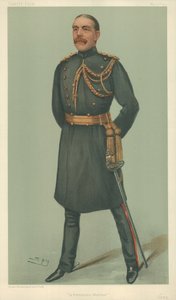 Mr William Dudley Ward, un guerriero permanente, 30 maggio 1901, caricatura di Vanity Fair da Leslie Matthew Ward