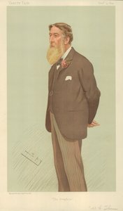 Mr William Luson Thomas, The Graphics, 13 dicembre 1894, caricatura di Vanity Fair da Leslie Matthew Ward