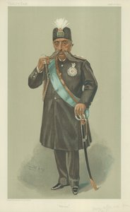 Muzaffer-Ed-Din, lo Scià di Persia da Leslie Matthew Ward