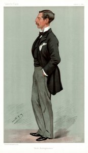 North Huntingdonshire, Ailwyn Fellowes, politico britannico, 1896 da Leslie Matthew Ward
