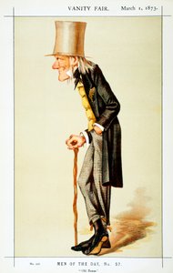 Richard Owen, zoologo britannico, 1873 da Leslie Matthew Ward